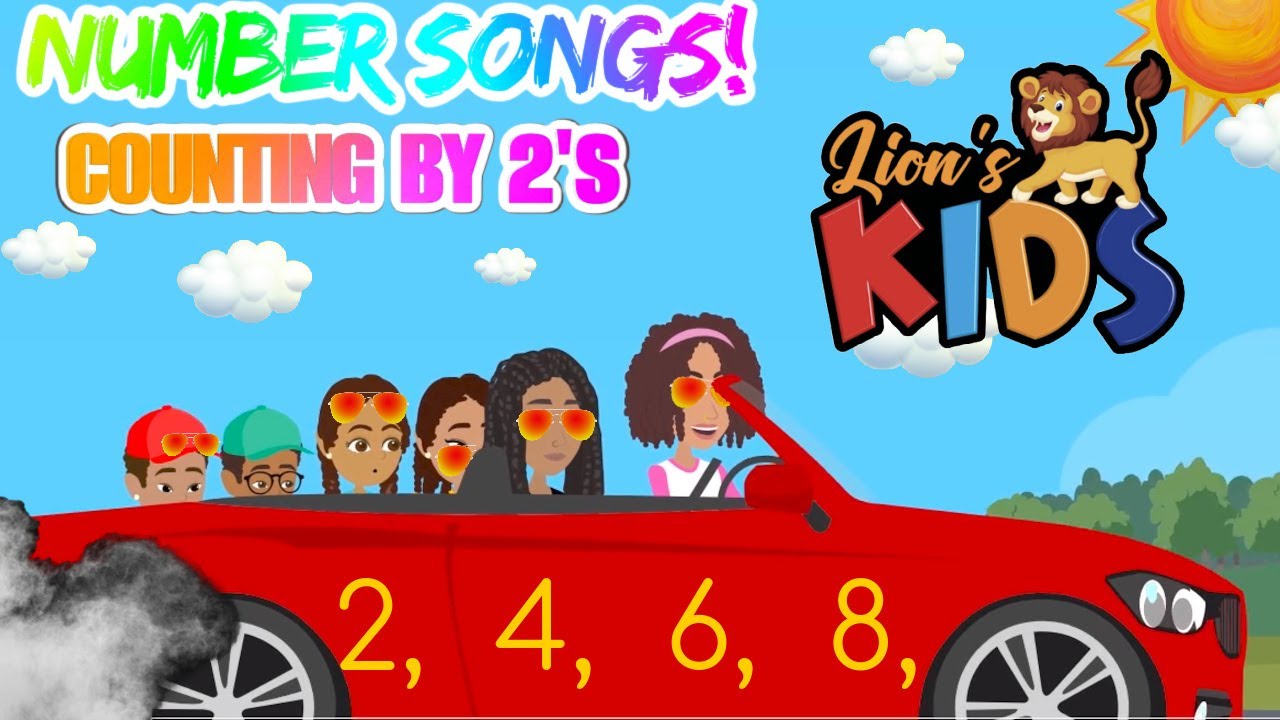 Count by 2's | Lion's Kids Learning
