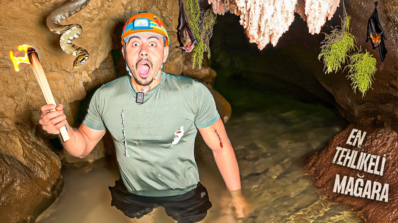 TÜRKİYE'NİN EN TEHLİKELİ MAĞARASINA GİRDİM!!