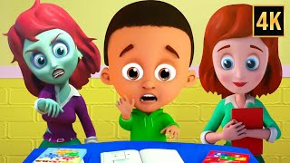 run schoolies run halloween spooky cartoon kids