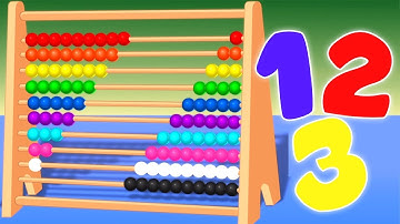 Abacus | Learn To Count | Learning Videos For Children by Kids Baby Club