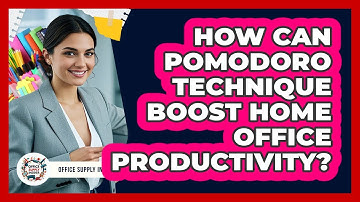 How Can Pomodoro Technique Boost Home Office Productivity? - Office Supply Insider