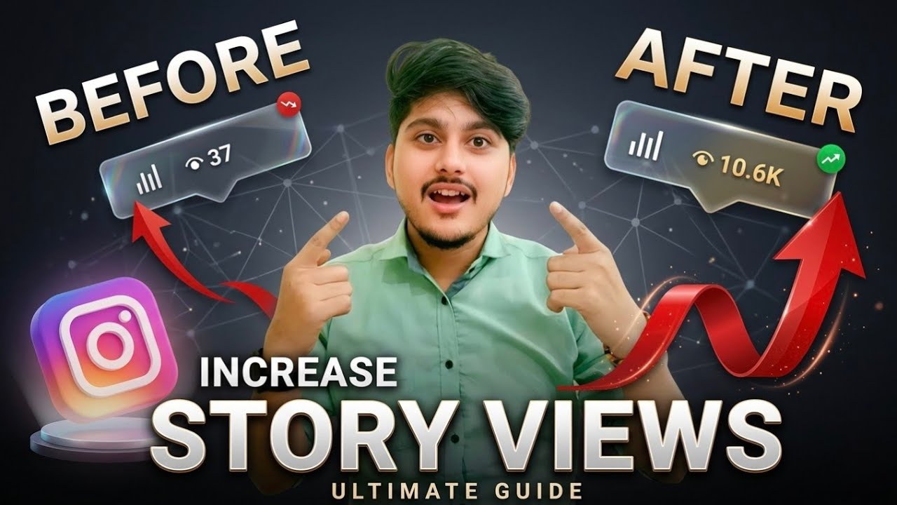 Instagram Par Story Views Kaise Badhaye New Trick 💥 | How To Increase ...