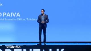 Opentalk'17 Product Keynote | Tiago Paiva Founder & CEO | Talkdesk CX Cloud™ Contact Center Platform screenshot 3