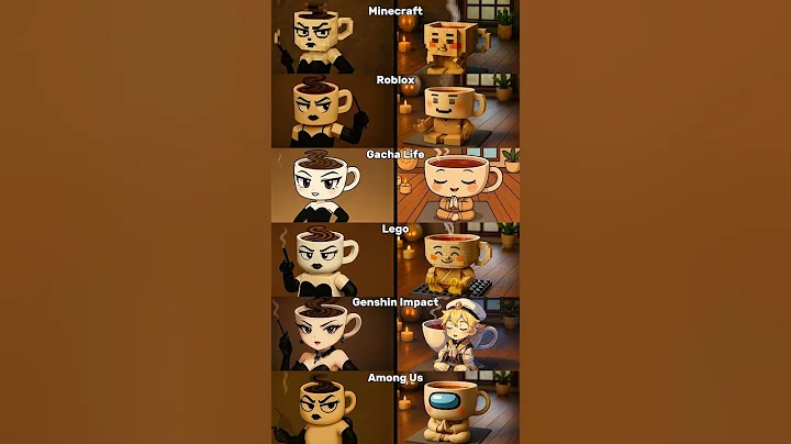 Espressona Signora & Chai Maestro in Different Styles | Italian Brainrot