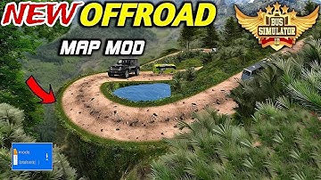 Map Mod Bussid 4.3.4 - New Offroad Road Map Mod For Bus Simulator Indonesia | Bussid Map Mod |Bussid