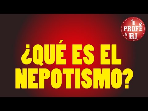 Video: ¿Es nepotista una palabra?