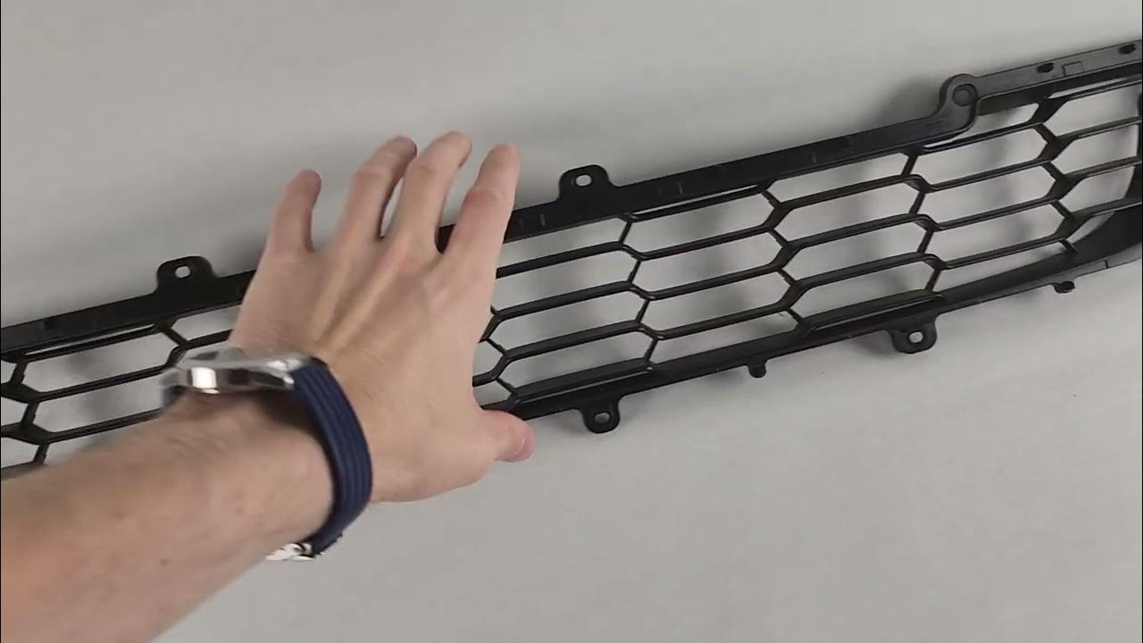 Решетка бампера нижняя Лада Приора 21704 cоты - YouTube