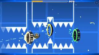 Random Easy demon layout with the song “Elevatia”