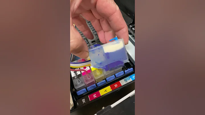 DTF - XP 15000 CISS Flooding SOLVED!! Plus Resetting the DTF Ink Level