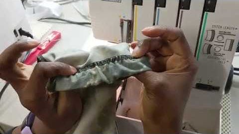Tip 6: Serger Method to Insert Elastic