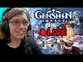 Genshin Impact Exploring, Farming, and Boss Fights! - LIVE
