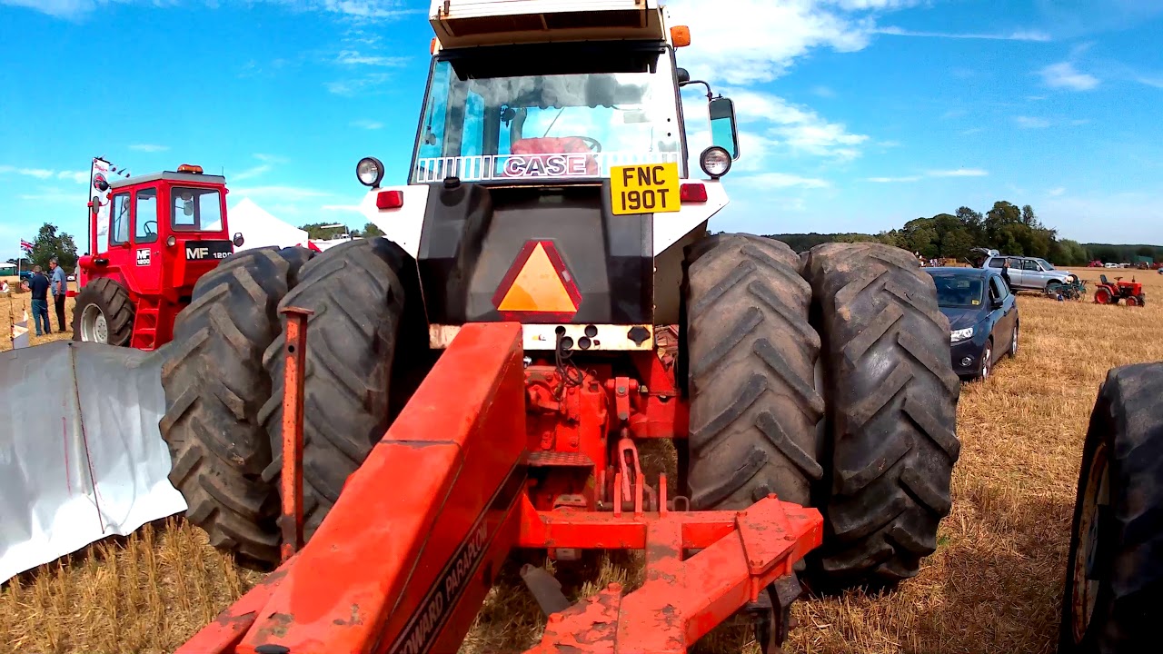 1979 Ji Case 2390 8 3 Litre 6 Cyl Diesel Tractor 178 Hp Double Wheels With Howard Plough Youtube