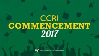 CCRI Commencement 2017