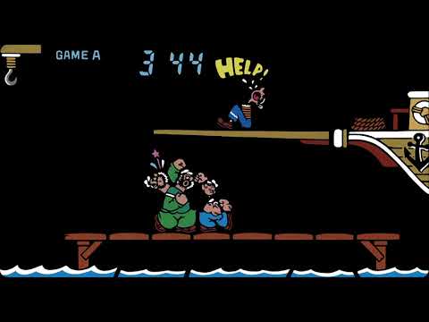 Nintendo Game & Watch Popeye　ポパイ　動作確認済 🔥 RARE! Vintage POPEYE Panorama Screen Game and Watch