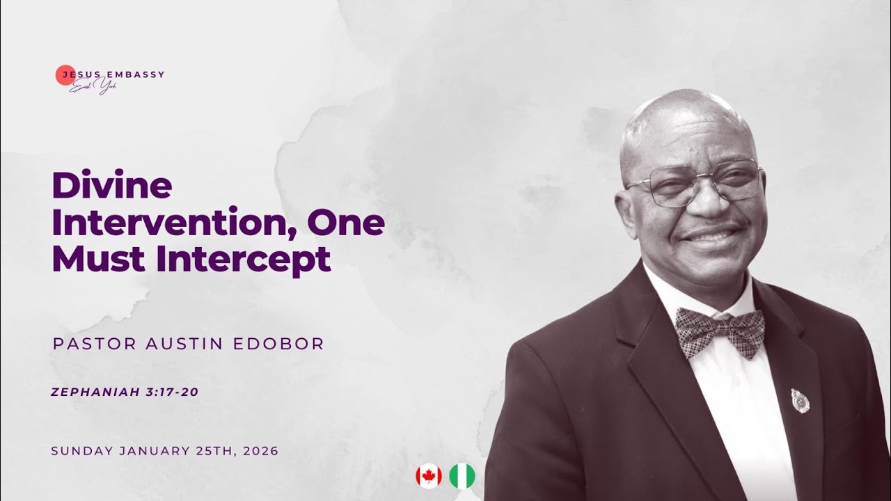 Jesus Embassy Online Sunday Service - 25 Jan 2026