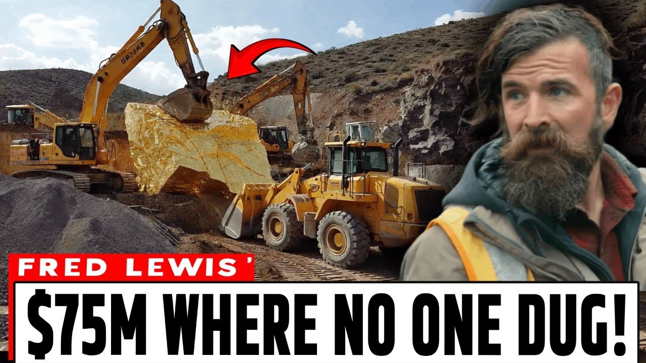 Fred lewis Strikes Rich Gold Veins in Remote Alaska Mine Shaft Worth $75M!