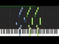 Caprice No 24 Paganini Piano Arrangement Piano Tutorial Synthesia
