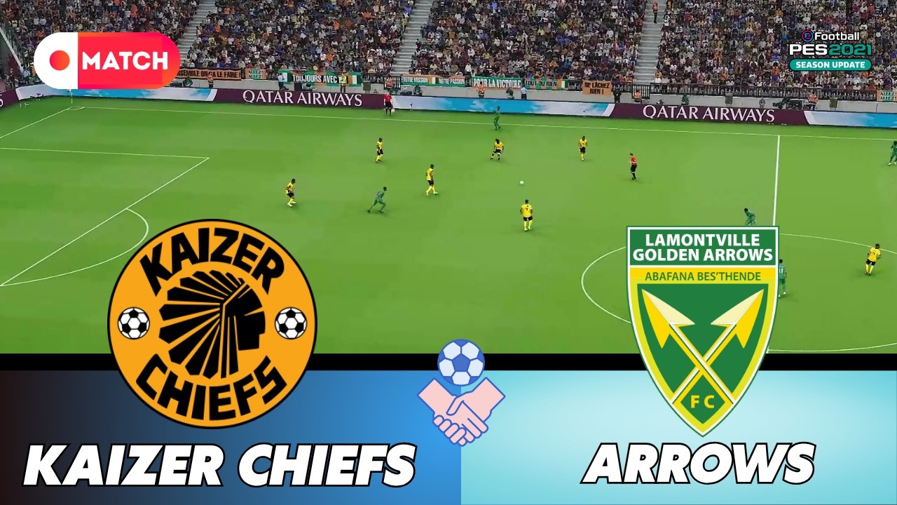 Kaizer Chiefs vs Golden Arrows | MTN8 Cup 2026 Simulation | eFootball PES 21 Realistic Gameplay