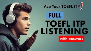 Download Lagu Full TOEFL ITP Listening Practice Test with Answers | English Listening MCQ | TOEFL Listening MP3