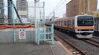 JR東日本209系500番台M73編成　南浦和駅到着　20240324 111841