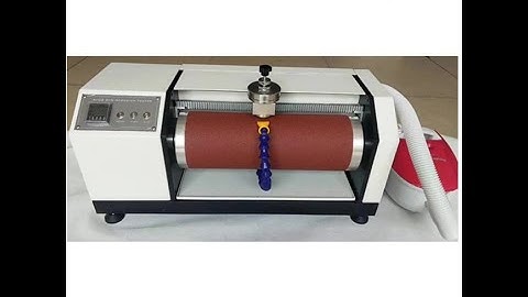 RTM-3005 DIN Abrasion Tester SASO ISO 20871;2007 #testingequipment #testmachine #tester #gotester