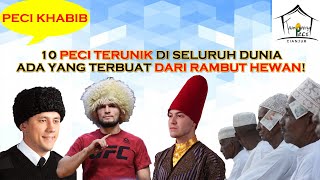 Peci Songkok Bulu - Peci Turki - Peci Bukhara - Peci Bulu Rusia - Topi Peci Bulu Maiyah Cak Nun ROSAL