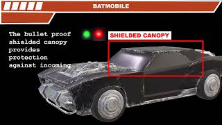 3D Visual guide to the Batmobile (2022 Movie)