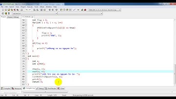 Bài 199: Hãy liệt kê các vị trí mà giá trị tại đó là số nguyên tố trong mảng 1 chiều các số nguyên