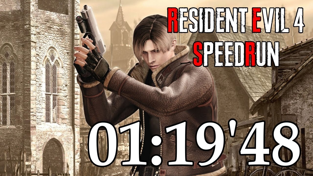 Resident Evil 4 New Game Professional Speedrun in 1:26:08 