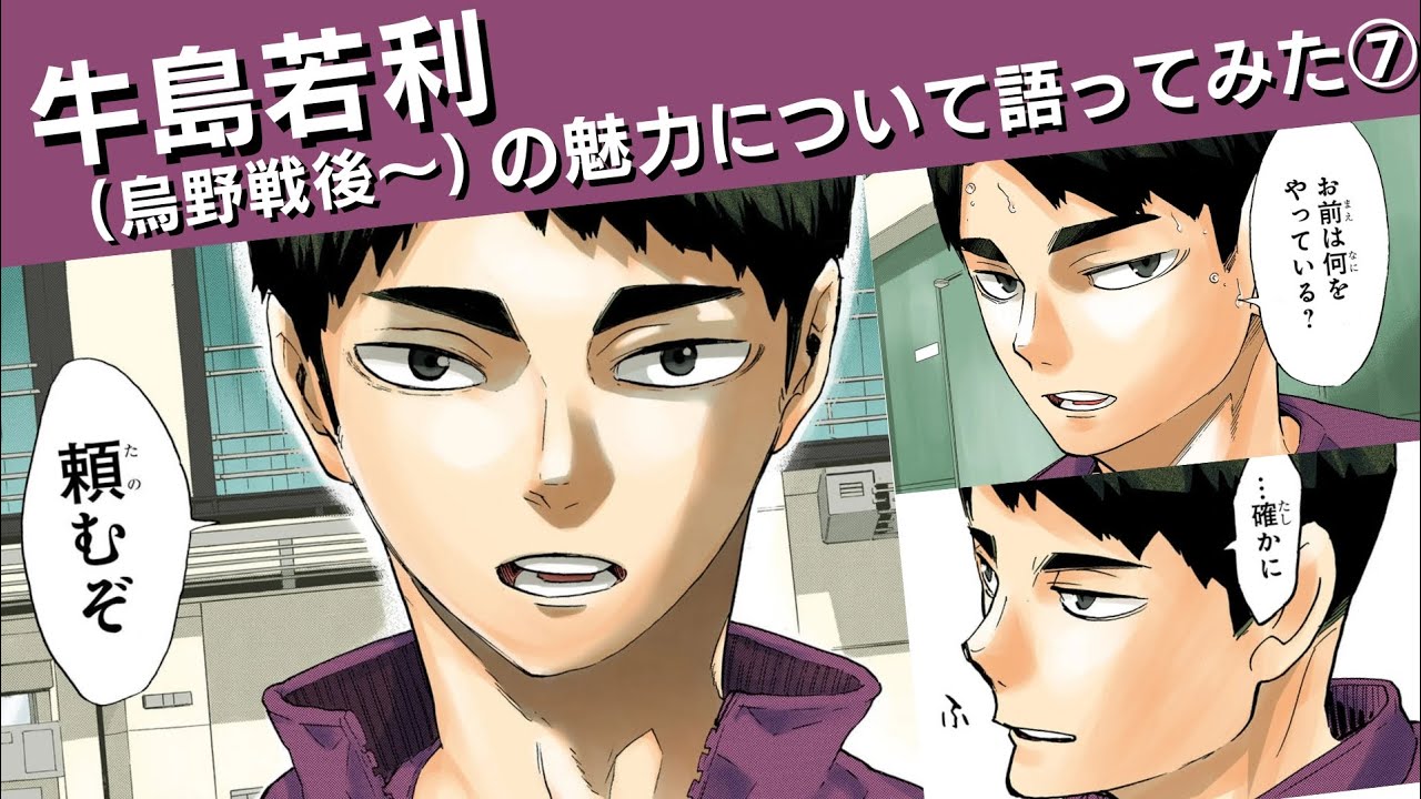 Talking about the appeal of Ushijima Wakatoshi ⑦ (After the match