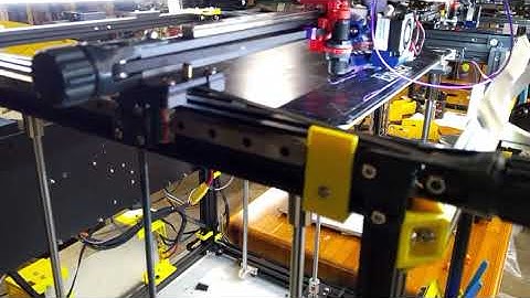 Ender 5 Plus linear rails and new OmniaDrop mount test