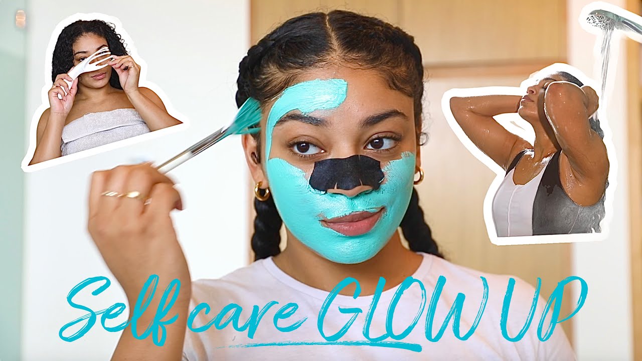 Self Care GLOW UP at home | jasmeannnn - YouTube