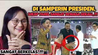 Farel Prayoga Tampil Di Nusantara Bersatu,,!! Mereka Di Samperin Presiden Diatas Panggung | Reaction