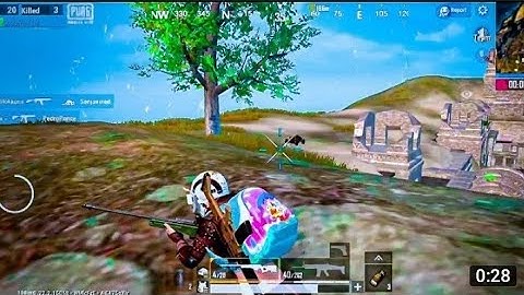 PUBG LITE MOST LEGENDARY COMBINATION AWM+4X | AWM + 4x Headshot in Pubg Mobile Lite | AZAD GAMING YT