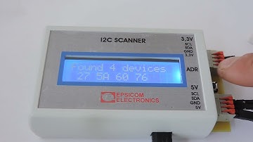 EP0394 I2C SCANNER  EPSICOM