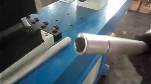 Aluminum pipe reducer, tube reducer, pipe end swaging machine