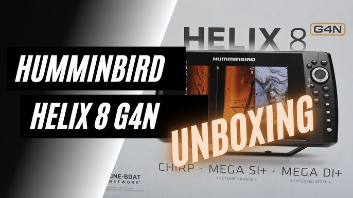 HUMMINBIRD Helix 9 SI+ G4N UNBOXING 