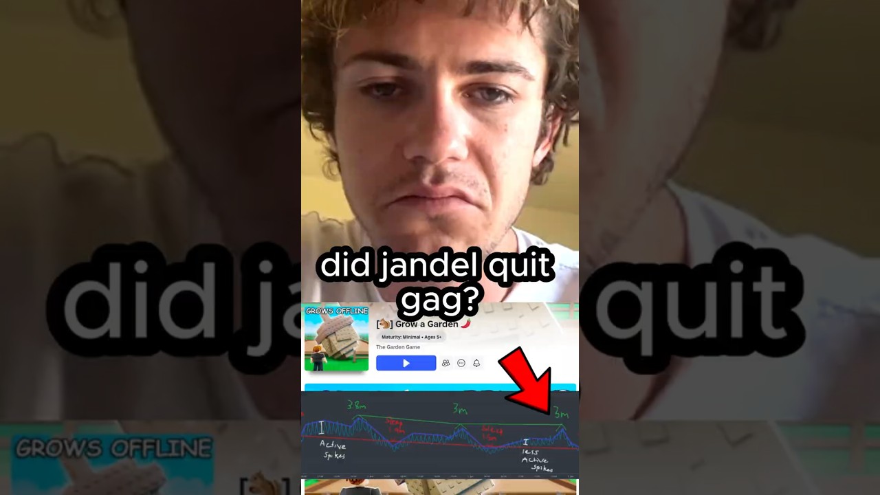 Джандел бросил заниматься садоводством?