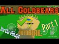 All golden bears in turtle village part 1  super bear adventure tutorial