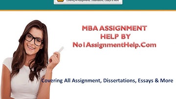 Outshine Everyone With MBA Assignment Help By Experts