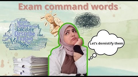 Command Words: Let’s Demystify Them! | Master Exam Verbs with Confidence