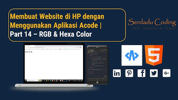 Cara Membuat Website di Hp dengan Aplikasi Acode | HTML Part 14