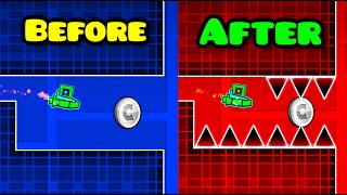 BUFFING The Robtop Level Coins In Geometry Dash!
