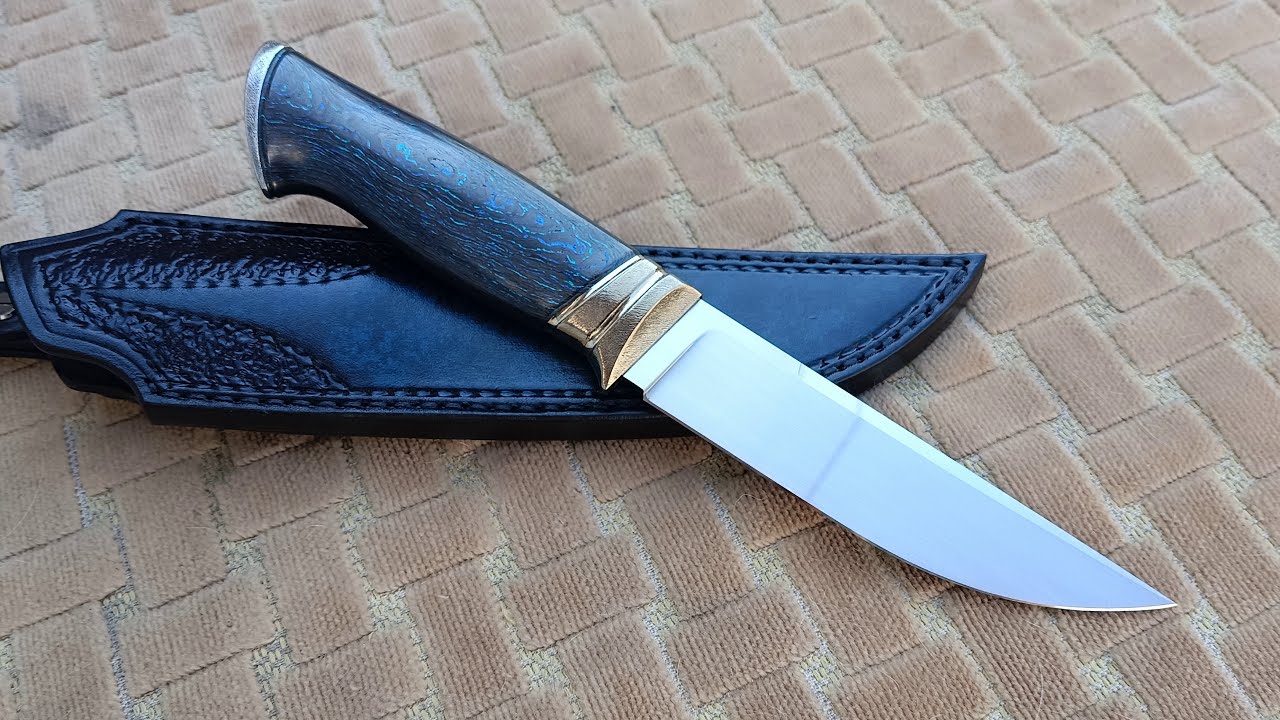 Как сделать крутой нож премиум класса , Изготовление ножа из стали м398