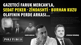 Gazeteci Faruk Mercanla, Sedat Peker - Zindaşti - Burhan Kuzu Olayının Perde Arkası...