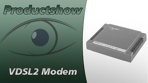 VDSL2 modems ALL126AM2 ALL126AS2 | ALLNET english