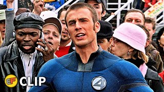 Human Torch vs The Thing | Fantastic Four (2005) Movie Clip HD 4K