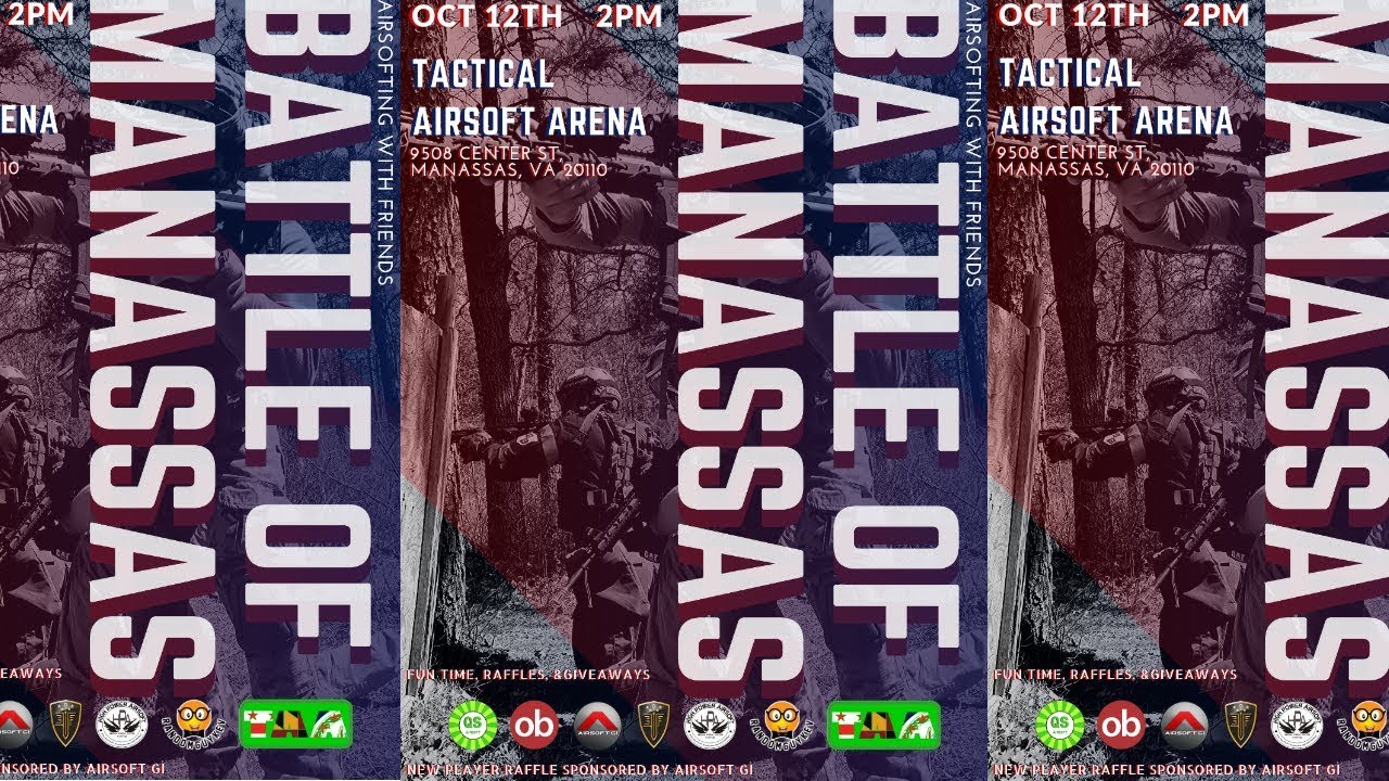 Airsofting With Friends Battle For Manassas Tactical Airsoft Arena