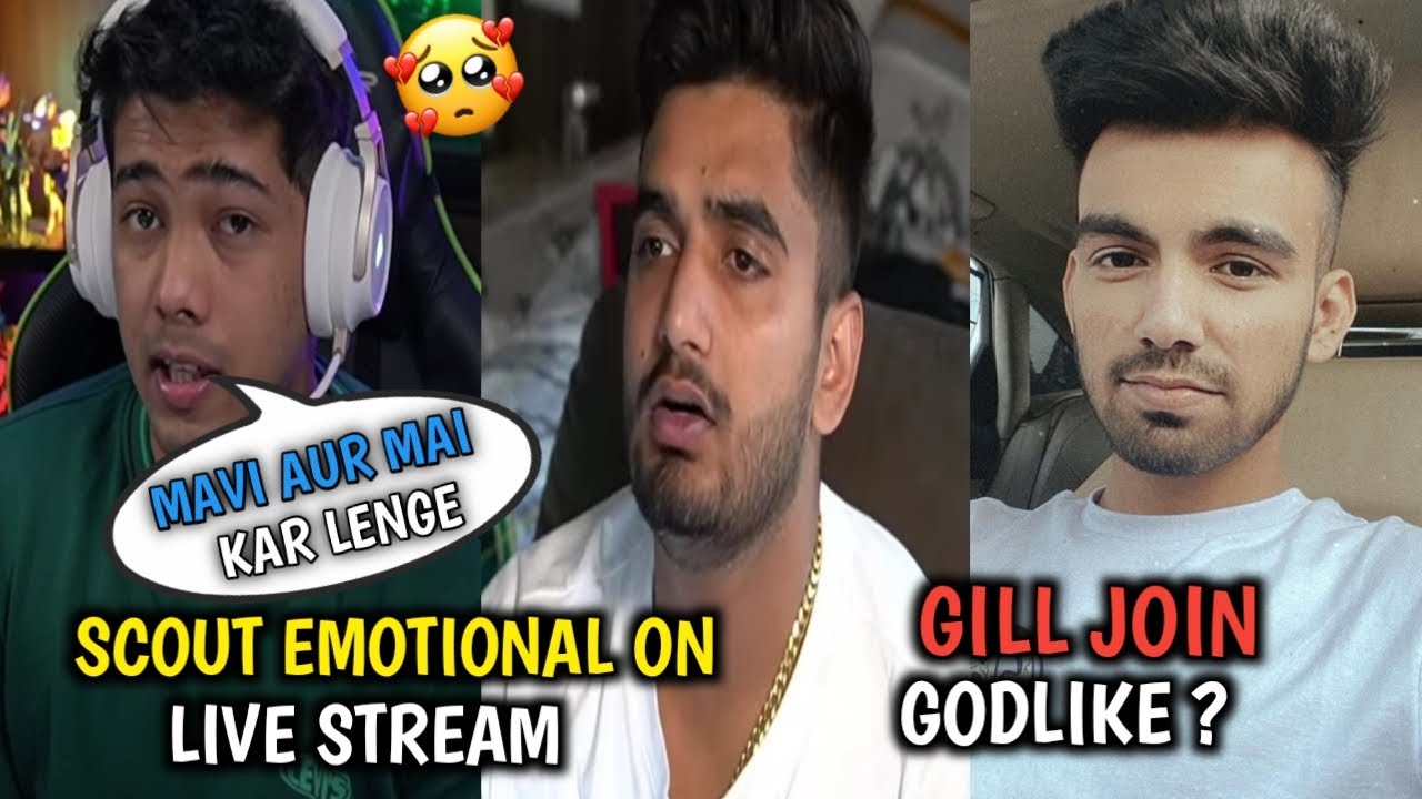Scout Emotional On Live Stream | Gill Joining Godlike | TX Disband