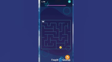 Maze Simple Level 74 #shorts #smartpuzzlecollection #mazepuzzle